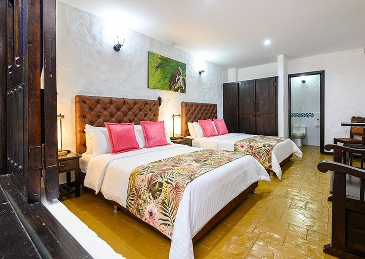 Quarto twin superior Hotel Salento Real Eje Cafetero Quindío Quarto twin superior Hotel Salento Real Eje Cafetero Quindío