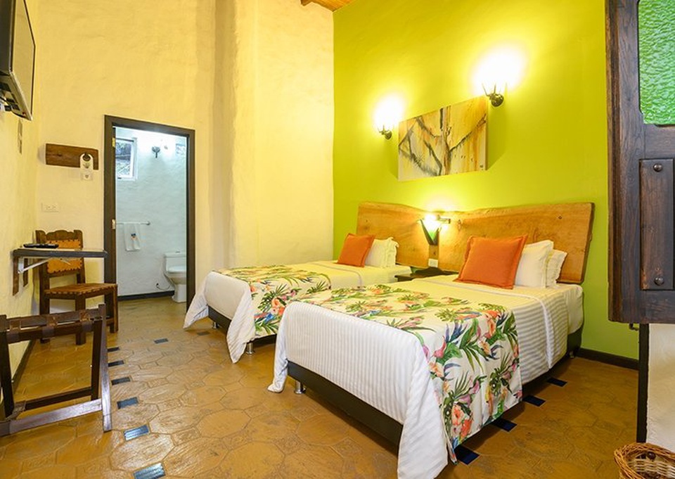 Quarto twin confort hotel salento real eje cafetero quindío Quarto twin confort hotel salento real eje cafetero quindío