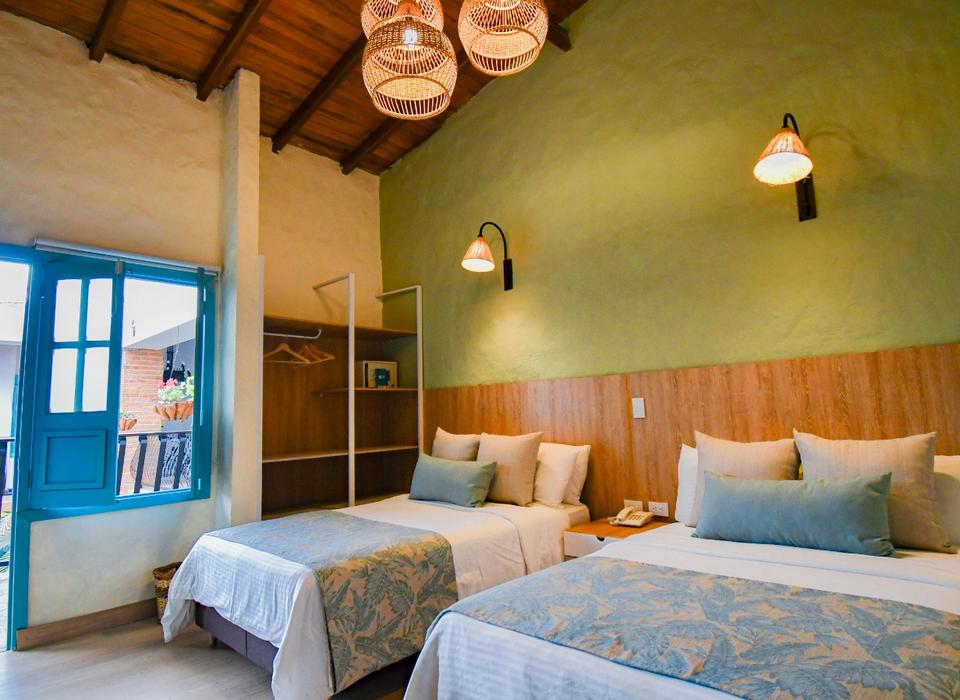 Quarto Twin Confort Hotel Salento Real Eje Cafetero Quindío Quarto Twin Confort Hotel Salento Real Eje Cafetero Quindío